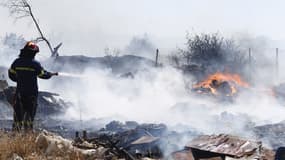 Un incendie en Grèce (illustration)