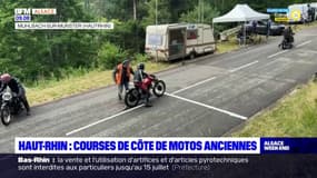 Haut-Rhin: la 32e édition de la course de côte de motos anciennes se déroule ce week-end