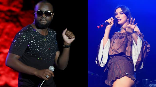Maître Gims et Dua Lipa