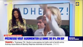 Valérie Pécresse veut augmenter le Smic de 9% en Île-de-France