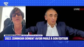 2022 : Zemmour dément avoir parlé à son éditeur - 30/06