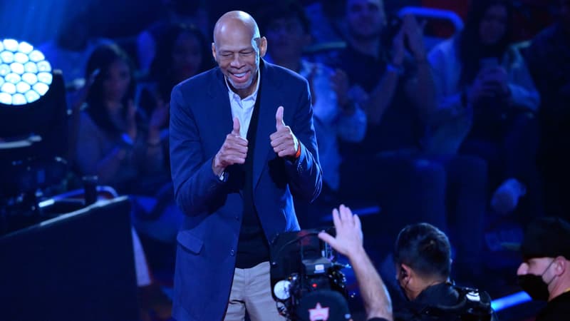 Kareem Abdul-Jabbar en février 2022.