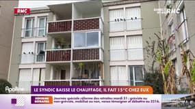 Le syndic baisse le chauffage, il fait 15°C chez eux 