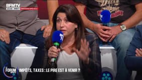 FORUM BFMTV - Impôts, taxes: "On taxe beaucoup le travail, mais il faut peut-être un peu plus taxer le capital", explique Miriam, professeure dans un lycée