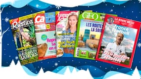 Offrez un abonnement à un magazine pour Noël !