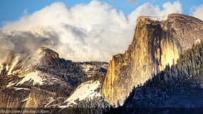 Le Half Dome, montagne emblématique de la Sierra Nevada. (Illustration)