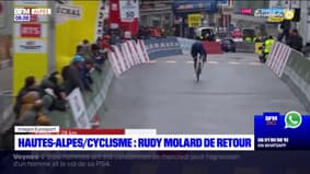 Cyclisme: le Haut-Alpin d'adoption Rudy Molard de retour à la compétition après sa chute en janvier
