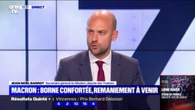 Jean-Noël Barrot (MoDem): les Français "ont choisi le projet présidentiel d'Emmanuel Macron"
