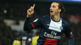 Zlatan Ibrahimovic, le joueur vedette, du PSG.