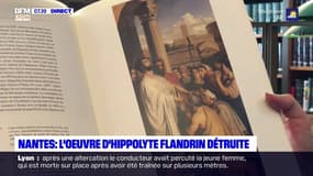 Un tableau du peintre lyonnais Hippolyte Flandrin détruit dans l'incendie de la cathédrale de Nantes