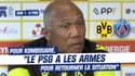 Dortmund 1-0 Paris SG : "Le PSG a les armes pour retourner la situation", assure Kombouaré