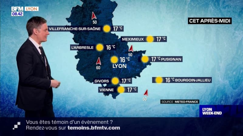 Météo Rhône: du soleil pour le premier jour de l'année