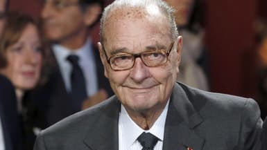 L'ex-président Jacques Chirac au musée du Quai Branly, le 21 novembre 2014