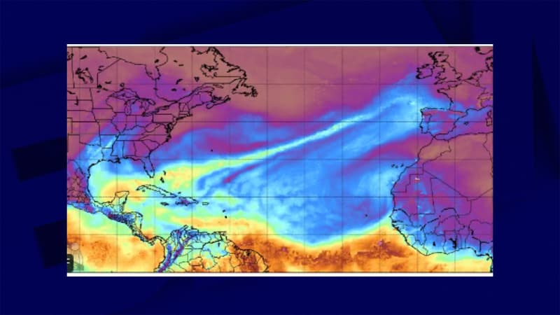 Ces "rivières atmosphériques" transportent de grandes quantités d'air chaud et humide, et peuvent conduire à des précipitations très importantes.