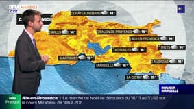 Bouches-du-Rhône weather forecast: clouds and some showers to be expected