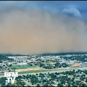 Cette impressionnante tempête de poussière a totalement englouti une ville du Texas