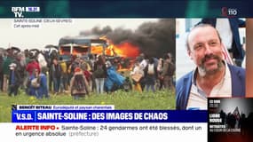 Bassines de Sainte-Soline: "On n'a pas créé les conditions pour que ça fonctionne", explique Benoît Biteau, eurodéputé écologiste et paysan charentais