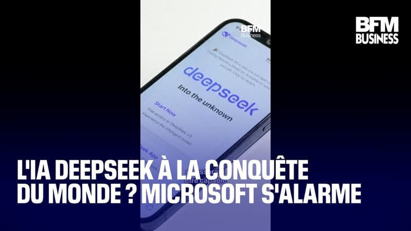 L'IA Deepseek à la conquête du monde ? Microsoft s'alarme