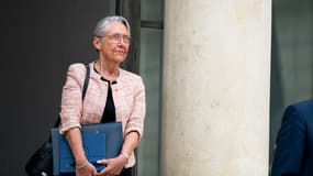 La ministre française de l'Éducation nationale, de l'Enseignement supérieur et de la Recherche, Élisabeth Borne, au palais de l'Élysée à Paris, le 16 juillet 2025.