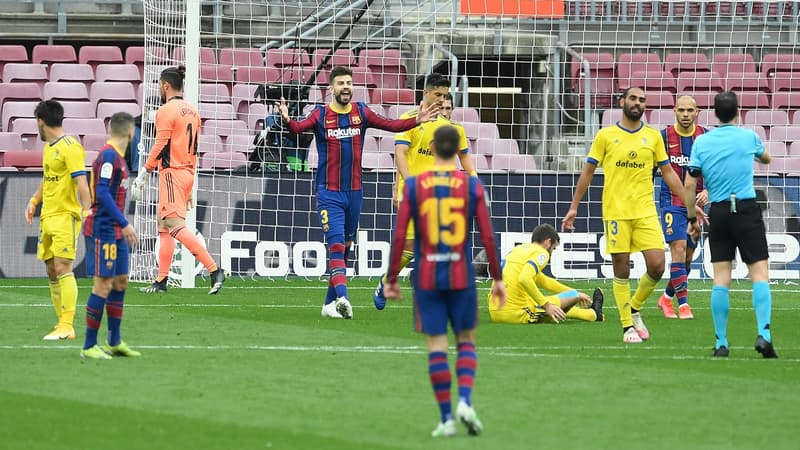 Liga: un tout petit Barça concède un triste match nul contre le promu Cadix