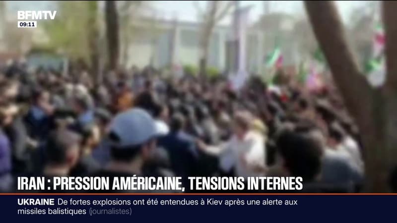 Pression extérieure américaine, tensions internes: l'Iran au cœur d'une crise inédite