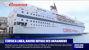 Le soulagement des 750 réfugiés ukrainiens hébergés sur un ferry dans le port de Marseille