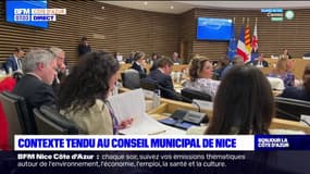 Nice: conseil municipal sous tension