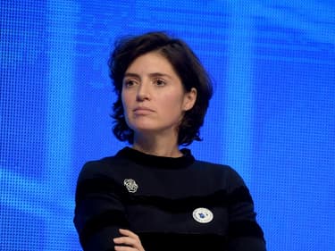 Christel Heydemann, vice-présidente des opérations de Schneider Electric au ministère de l'Économie le 21 novembre 2017 pour les "Rendez-vous de Bercy"