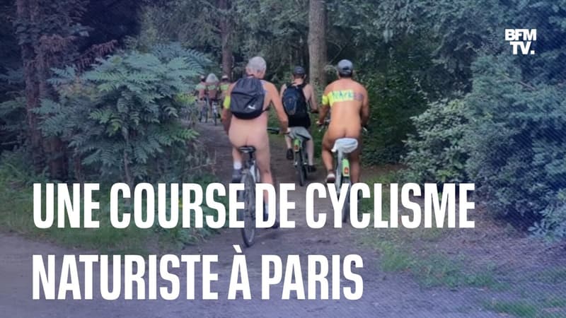 Une course de cyclisme naturiste à Paris pour défendre la sécurité à vélo