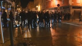 Les affrontements, mercredi soir, à Bastia.