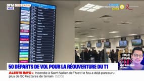 Aéroport de Nice: 50 départs pour la réouverture du T1