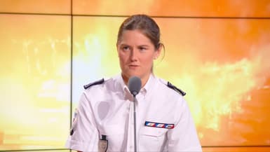 La porte-parole de la police nationale, la comissaire Agathe Foucault. 
