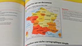 Des manuels de géographie pas encore à jour sur les nouvelles régions