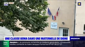 Une classe spéciale a ouvert dans une école maternelle de Digne-les-Bains