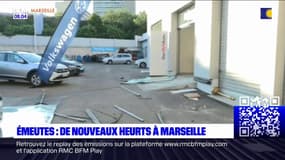 Émeutes à Marseille: une concession automobile du 14e arrondissement vandalisée