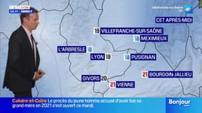 Météo Rhône: de la pluie ce mercredi, jusqu'à 19°C à Lyon
