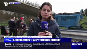 Colère des agriculteurs: l'autoroute A62 toujours bloquée au moins jusqu'à l'ouverture du Salon de l'agriculture