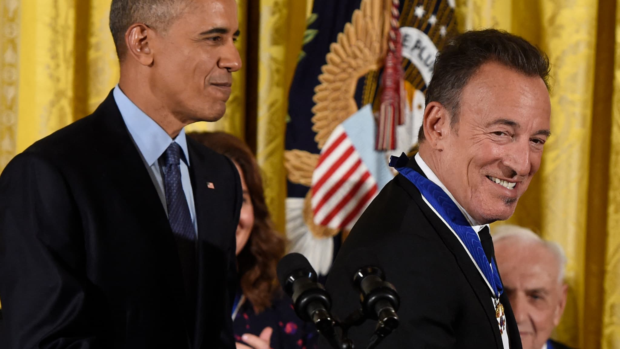 Un Podcast Avec Obama Et Springsteen Mis En Ligne Sur Spotify