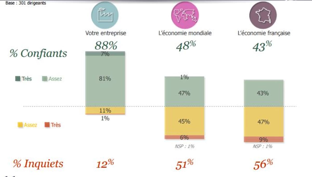 Ces dirigeants d'entreprises qui voient (enfin) l'avenir en rose