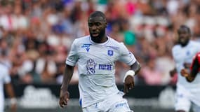 Lassine Sinayoko avec Auxerre contre Nice, le 23 août 2025.