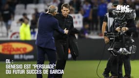 OL : Genesio est "persuadé" du futur succès de Garcia