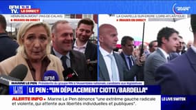 "Nous ne sommes pas comme les autres", affirme Marine Le Pen sur le binôme politique qu'elle forme avec Jordan Bardella 