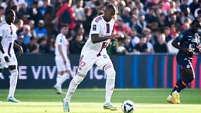 Jerome Boateng avec Lyon à La Mosson, le 22 octobre 2022