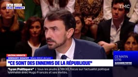 Lyon: l'ultradroite est "l'ennemi de la République" pour Grégory Doucet