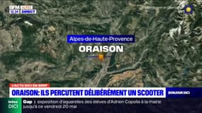 Oraison: le conducteur d'un scooter renversé volontairement