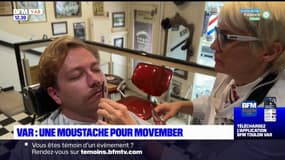 Var: une moustache pour Movember dédié à la sensibilisation aux maladies masculines