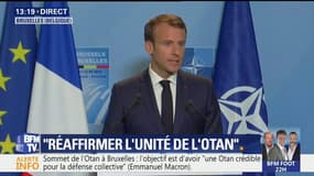“Il n’y aura pas de renonciation aux accords de Minsk”, affirme Emmanuel Macron