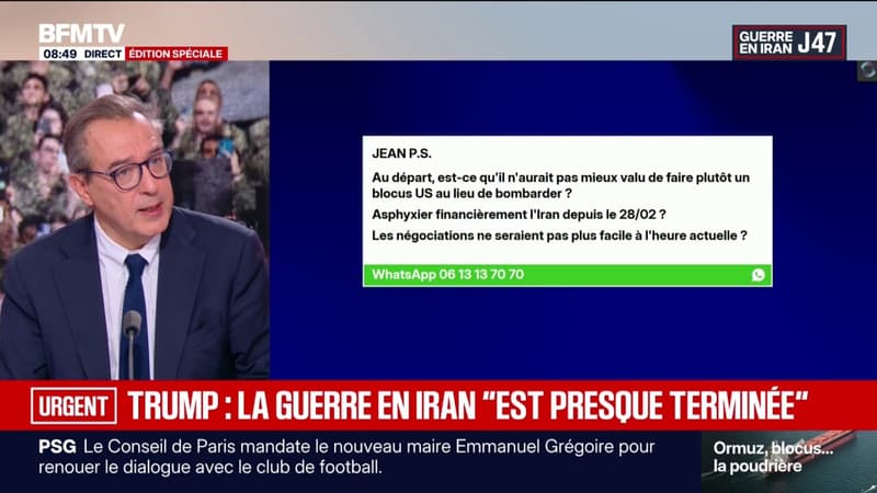 Guerre au Moyen-Orient: un blocus américain aurait-il été préférable aux bombardements?