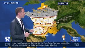 La météo pour ce mercredi 2 novembre 2016