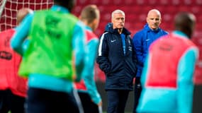 Didier Deschamps et Guy Stephan 